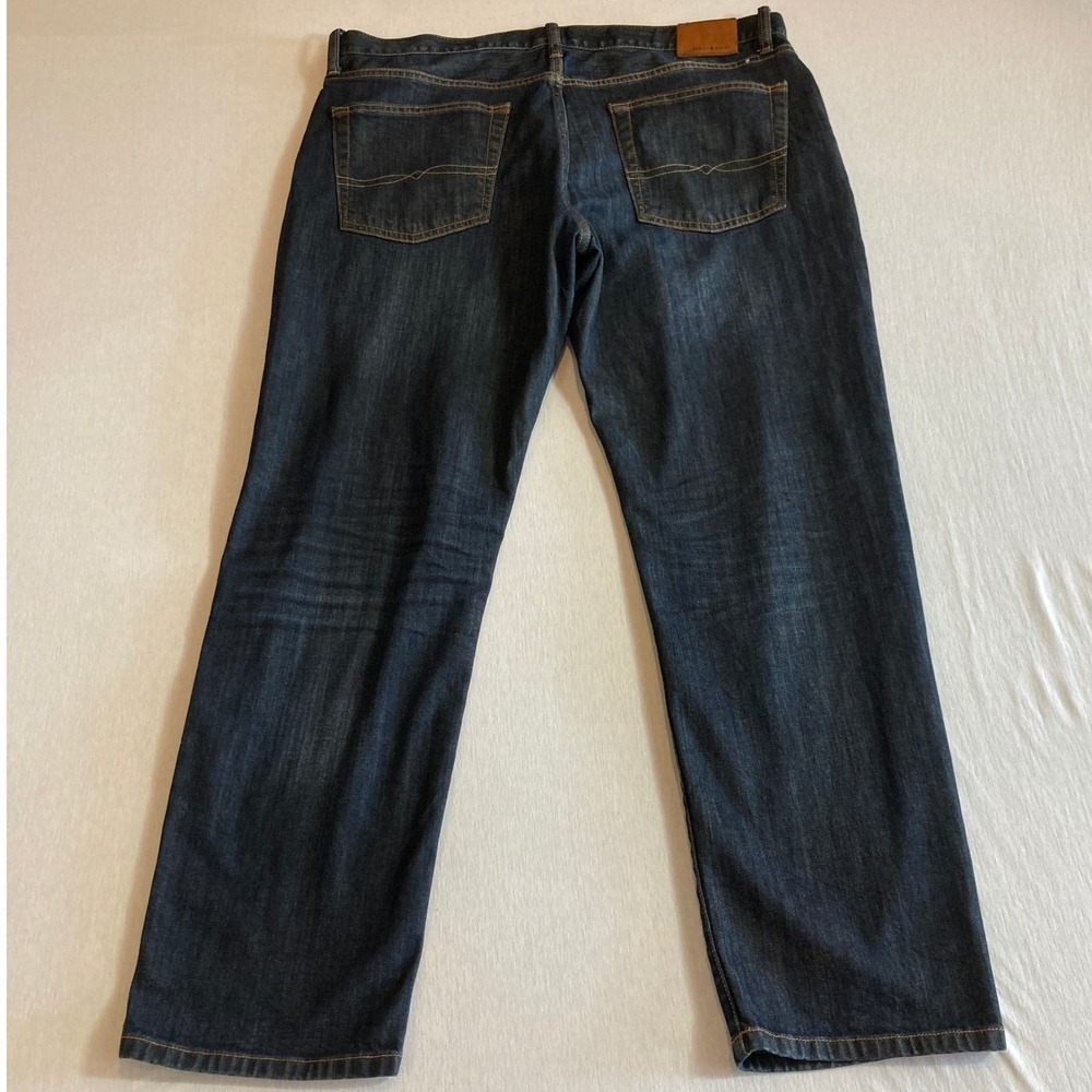Lucky Brand Jeans Mens 38x30 221 Original Straight Dark Wash 7M11995 Classic - Picture 2 of 15